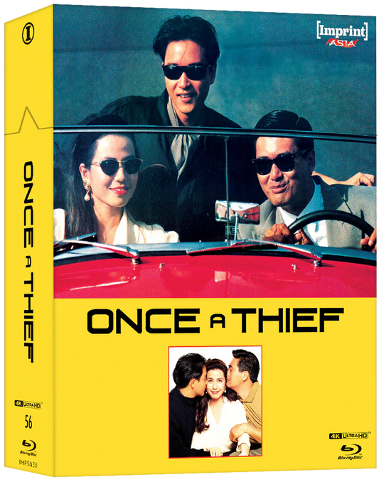 PRE-ORDER Once a Thief (1991) Limited Edition Steelbook & Hardbox Imprint - 4K UHD / Blu-ray