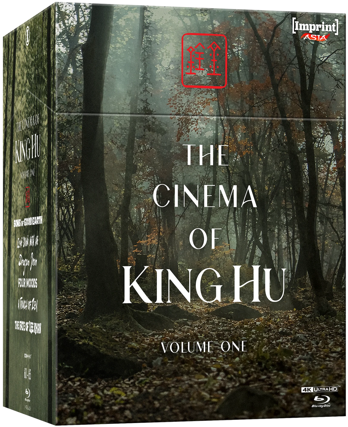 PRE-ORDER Cinema of King Hu: Volume One - Limited Edition Hardbox Imprint - 4K UHD / Blu-ray