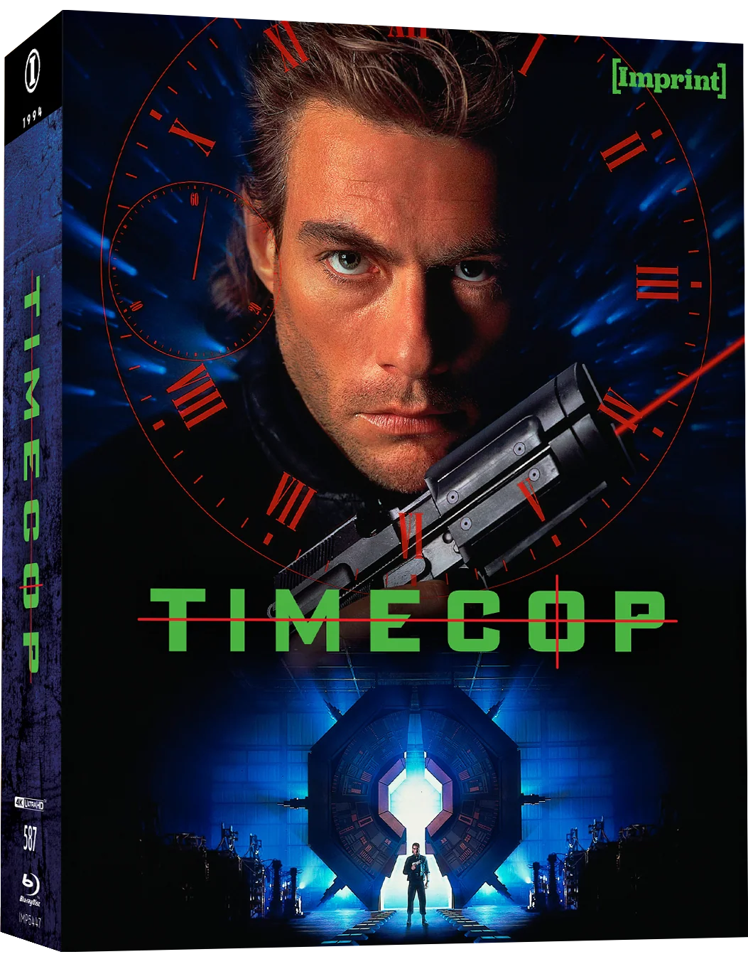 PRE-ORDER Timecop (NOTE) Limited Edition Lenticular Hardbox Imprint - 4K UHD / Blu-ray Region Free