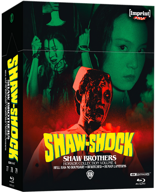 PRE-ORDER Shaw-Shock: Shaw Brothers Horror Collection Vol. 4 - Limited Edition Hardbox Imprint - 4K UHD / Blu-ray