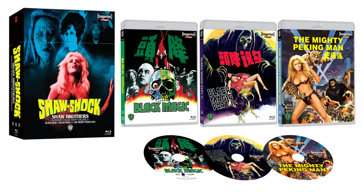 PRE-ORDER Shaw-Shock: Shaw Brothers Horror Collection Volume 5 - Limited Edition Hardbox Imprint - Blu-ray Region Free