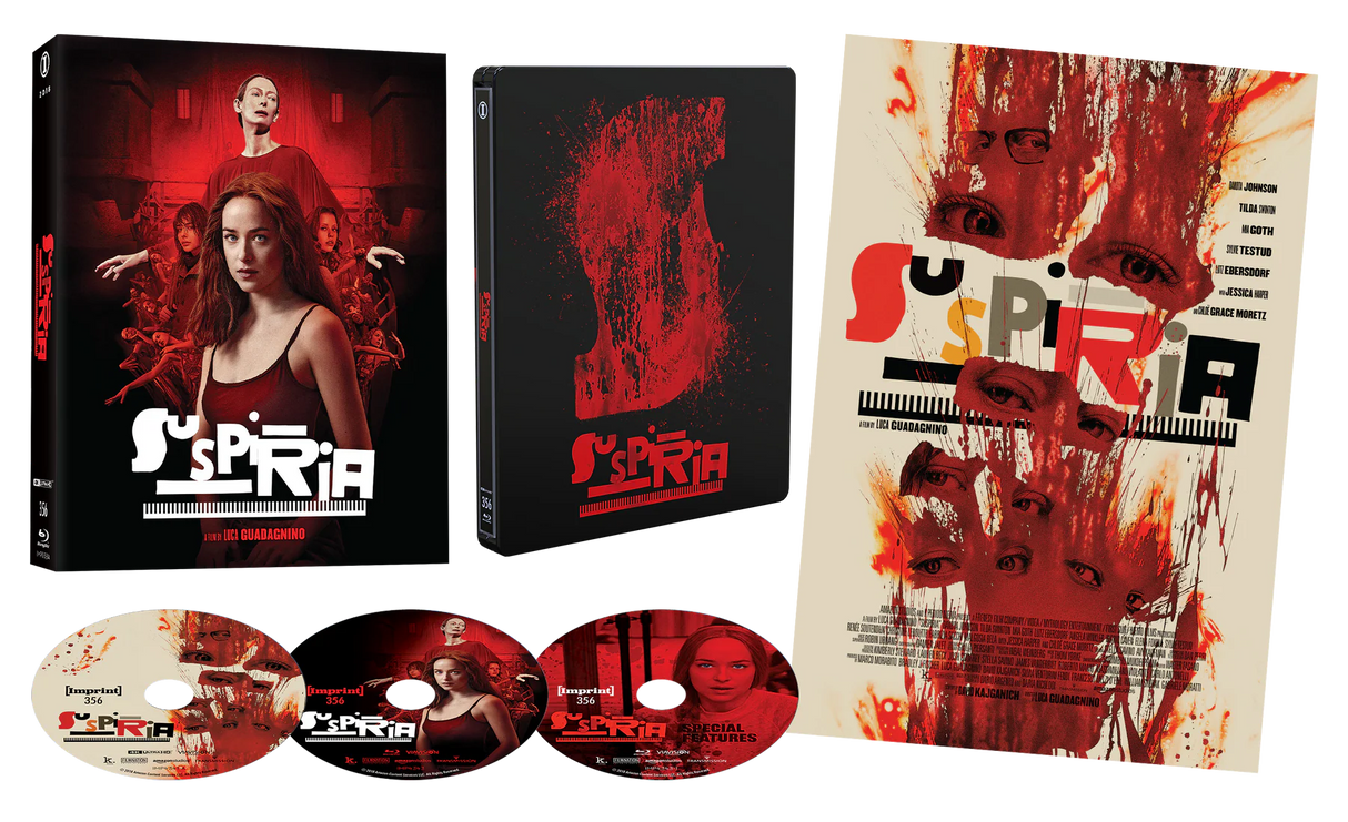 PRE-ORDER Suspiria (2018) Limited Edition Hardbox + Steelbook - 4K UHD / Blu-ray