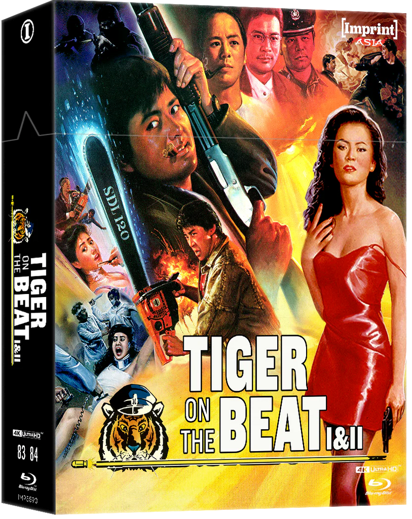 PRE-ORDER Tiger on the Beat I & II - Limited Edition Hardbox + Steelbook - 4K UHD / Blu-ray