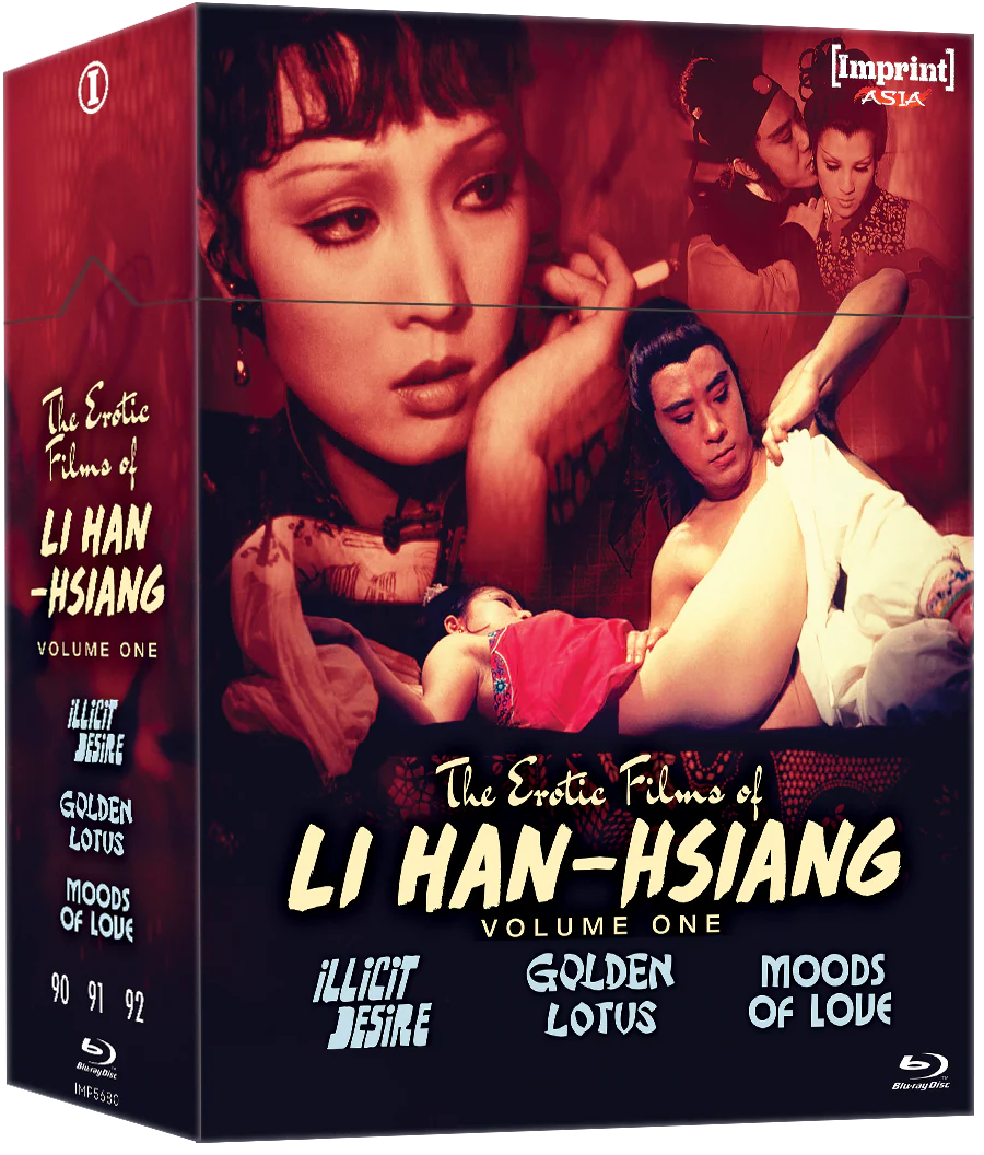 PRE-ORDER Erotic Films of Li Han-Hsiang: Volume One - Limited Edition Hardbox Imprint - Blu-ray Region Free