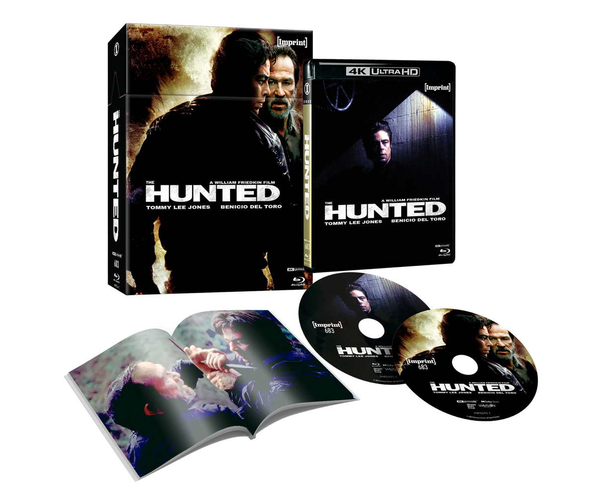PRE-ORDER The Hunted (2003) Limited Edition Hardbox Imprint - 4K UHD / Blu-ray Region Free
