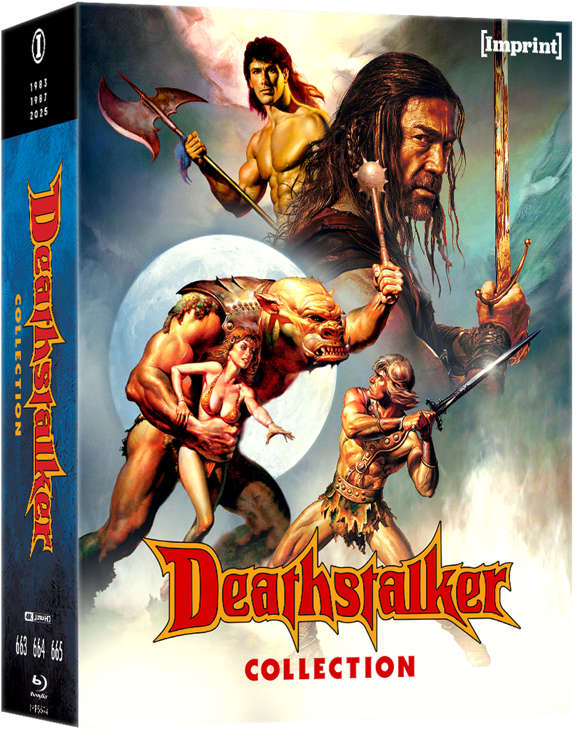 PRE-ORDER Deathstalker Collection - Limited Edition Hardbox w/ Steelbook - 4K UHD / Blu-ray Region Free