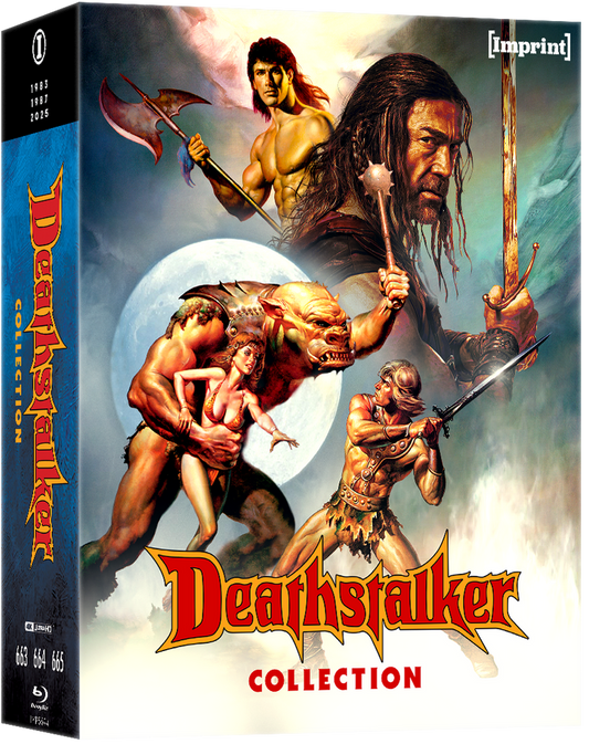 PRE-ORDER Deathstalker Collection - Limited Edition Hardbox w/ Steelbook - 4K UHD / Blu-ray Region Free