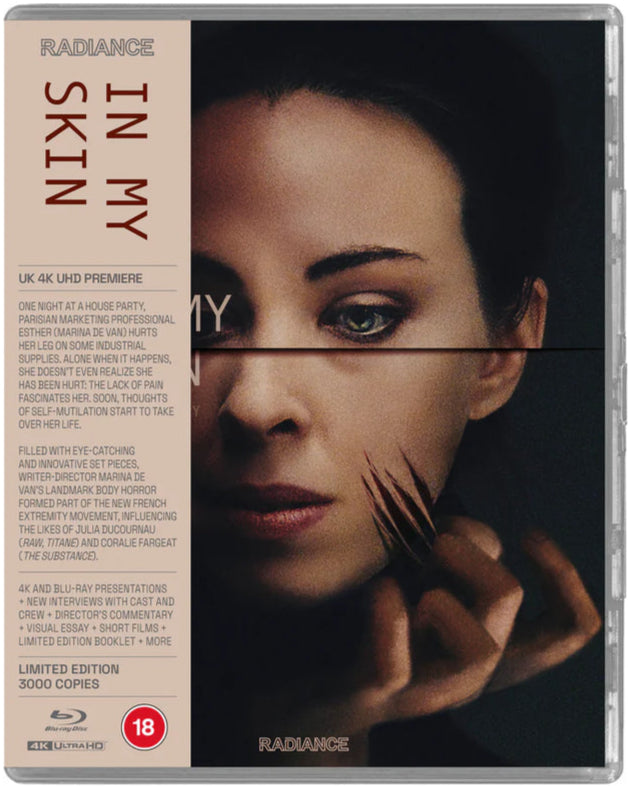 In My Skin (2002) LE 3000 Radiance UK - 4k UHD / Blu-ray Region B