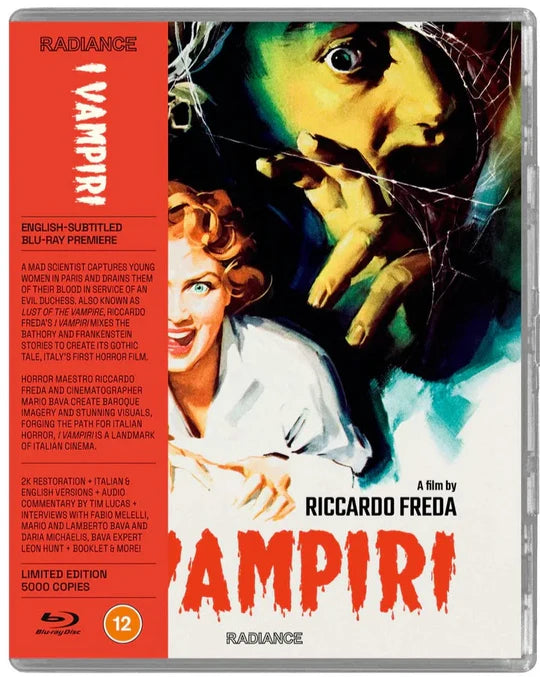 PRE-ORDER I Vampiri (The Vampires 1957) Radiance UK - Blu-ray Region Free