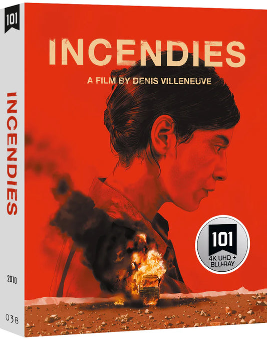 PRE-ORDER Incendies (2010) Limited Edition 101 Films - 4K UHD / Blu-ray Region Free