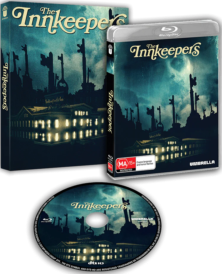PRE-ORDER The Innkeepers (2011) LE Slipcover Umbrella - Blu-ray Region Free