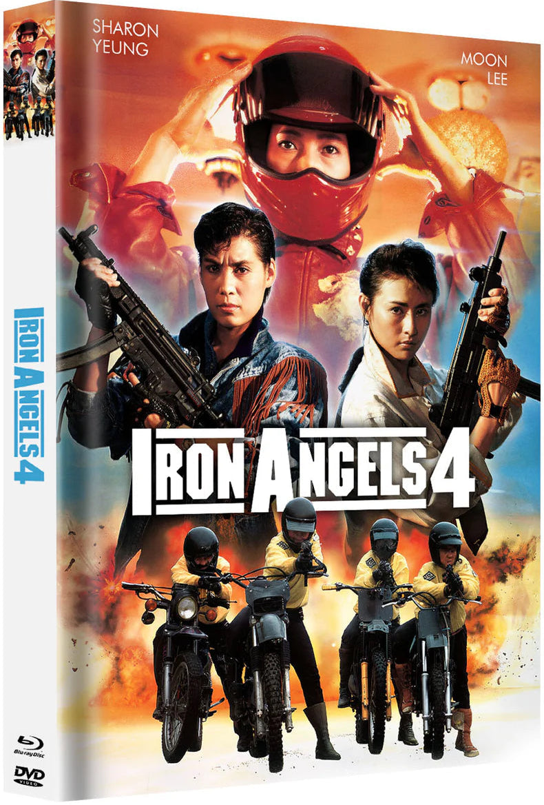 Iron Angels 4 (1989) LE 200 Mediabook C - Blu-ray Region B
