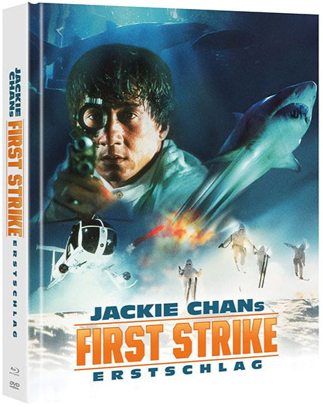 Jackie Chan's First Strike (1996) LE Mediabook UNCUT - Blu-ray Region B