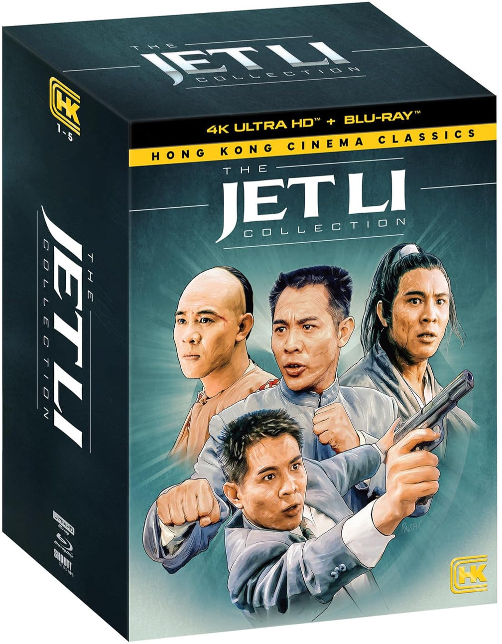 Jet Li Collection (5 Films) LE Box Set Shout Factory - 4K UHD / Blu-ray Region A