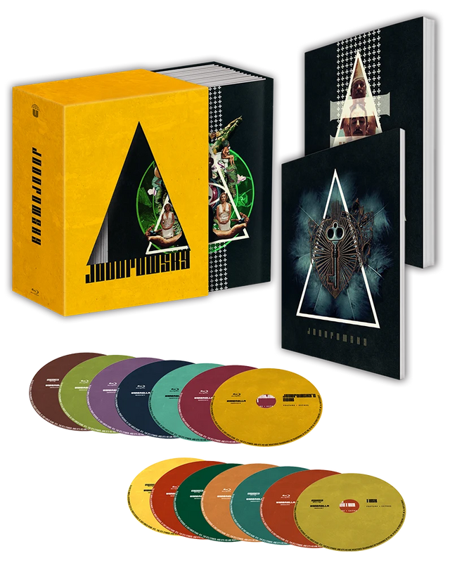 PRE-ORDER Alejandro Jodorowsky Collection (NOTE) Limited Collector's Edition Umbrella - 4K UHD / Blu-ray Region Free