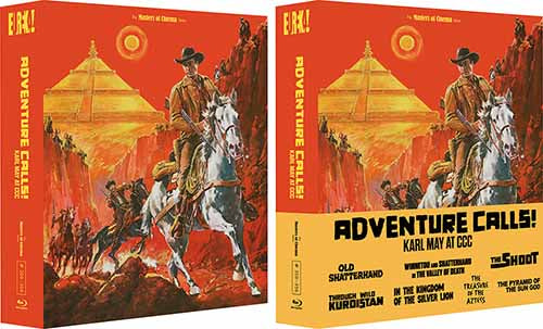 PRE-ORDER Adventure Calls! Karl May At CCC (7 Films) Limited Edition Eureka US - Blu-ray Region A