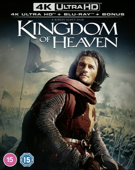Kingdom of Heaven (2005) LE Slipcover UK Standard Edition - 4K UHD / Blu-ray Region Free