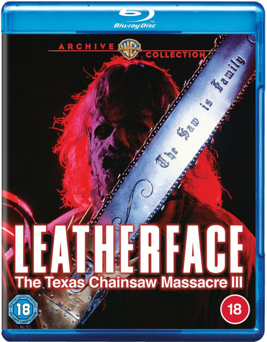 Leatherface: Texas Chainsaw Massacre 3 (1990) Warner Bros. Archive Collection - Blu-ray Region Free