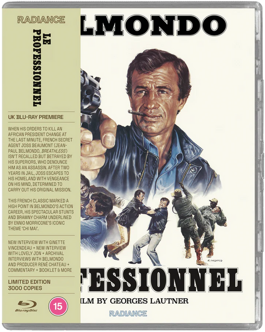 PRE-ORDER Le Professionnel (1981) - LE Radiance UK - Blu-ray Region B