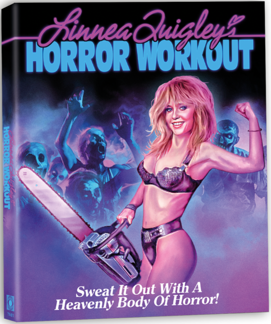 Linnea Quigley's Workout Horror (1990) BUNDLE Blu-ray w/ Slip and Vinyl Soundtrack