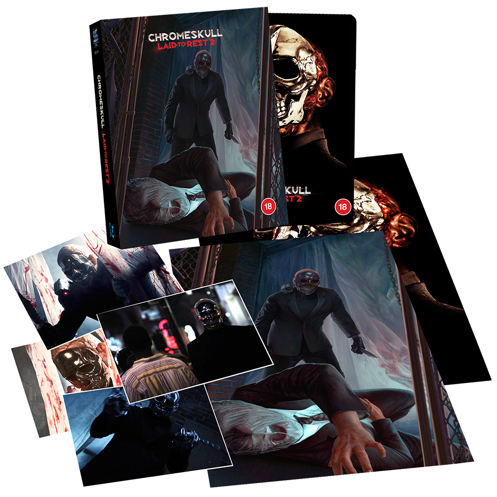 Chromeskull: Laid to Rest 2 (2011) LE Slipcover Last Slate Video - Blu-ray Region B