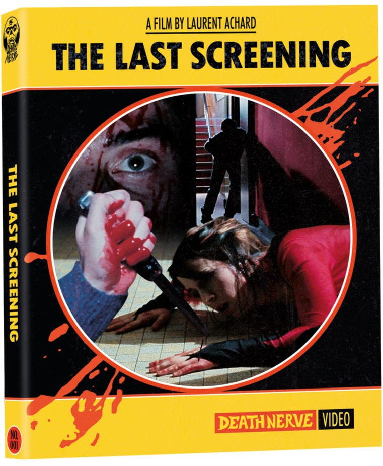 PRE-ORDER The Last Screening (2011) LE Slipcover Death Nerve Video - Blu-ray Region Free