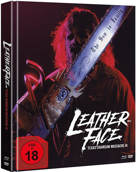 Leatherface: Texas Chainsaw Massacre III (1990) LE Mediabook - Blu-ray Region B *PLAION SHOP EXCLUSIVE*