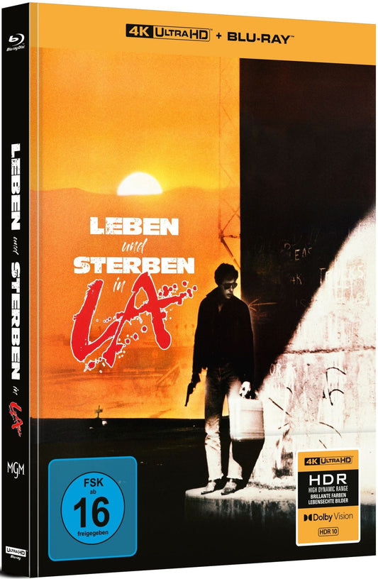To Live and Die in L.A. (1985) Limited Edition Mediabook - 4K UHD / Blu-ray Region B