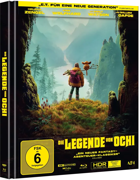 The Legend of Ochi (2025) LE Mediabook - 4K UHD / Blu-ray Region B