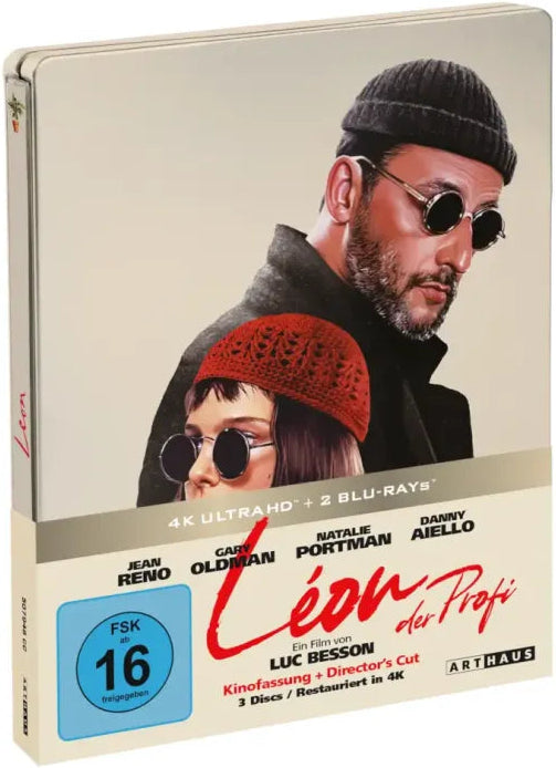 Léon (The Professional 1994) Limited Steelbook German Import - 4K UHD