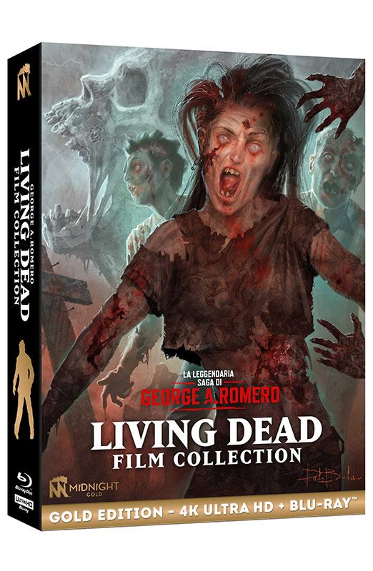 Living Dead Collection (DINGED) Midnight Factory 11-Disc Box Set - 4K UHD / Blu-ray Region B