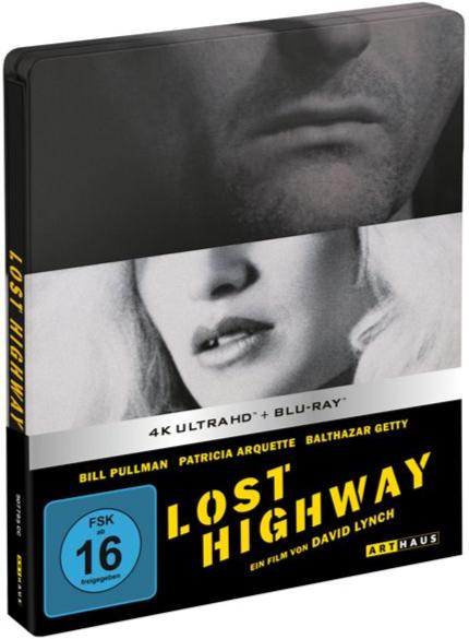 Lost Highway (1997) Limited Edition Steelbook Plaion - 4K UHD / Blu-ray Region B