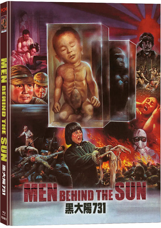 Men Behind The Sun (1988) LE 555 Mediabook  Cover B -  Blu-ray Region Free
