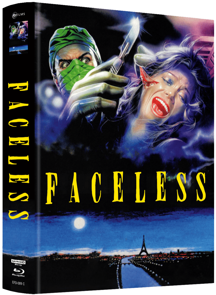 Faceless - Gold Edition Brigitte Lahaie Signature 4x Mediabook Set - Blu-ray Region B