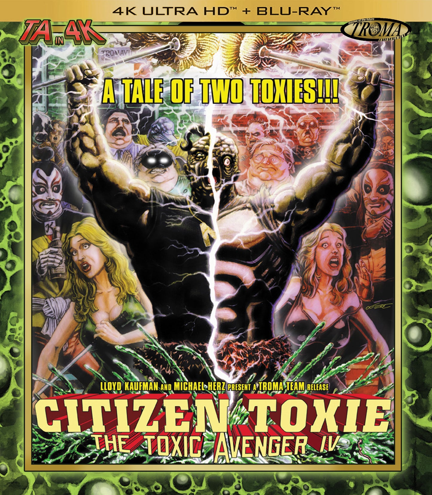 Citizen Toxie: The Toxic Avenger Part IV (2000) Troma - 4K UHD / Blu-ray Region Free