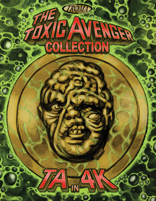 The Toxic Avenger Collection (8-Disc Tox Set) Troma - 4K Ultra HD + Special Edition Blu-ray