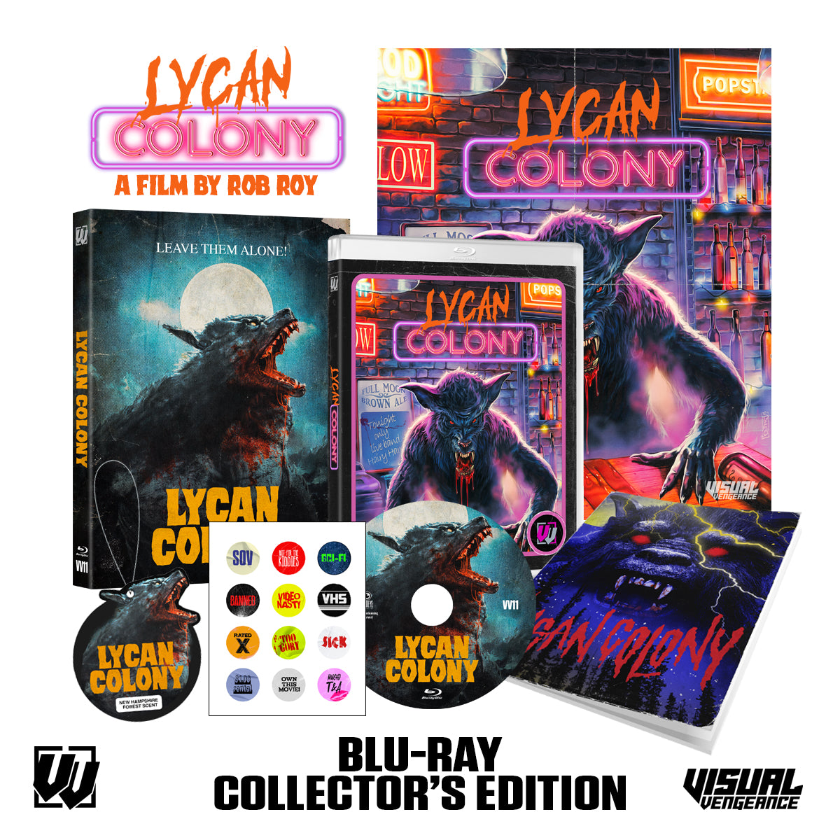 Lycan Colony (2006) Collector's Edition w/ Sipcover Visual Vengeance - Blu-ray Region Free