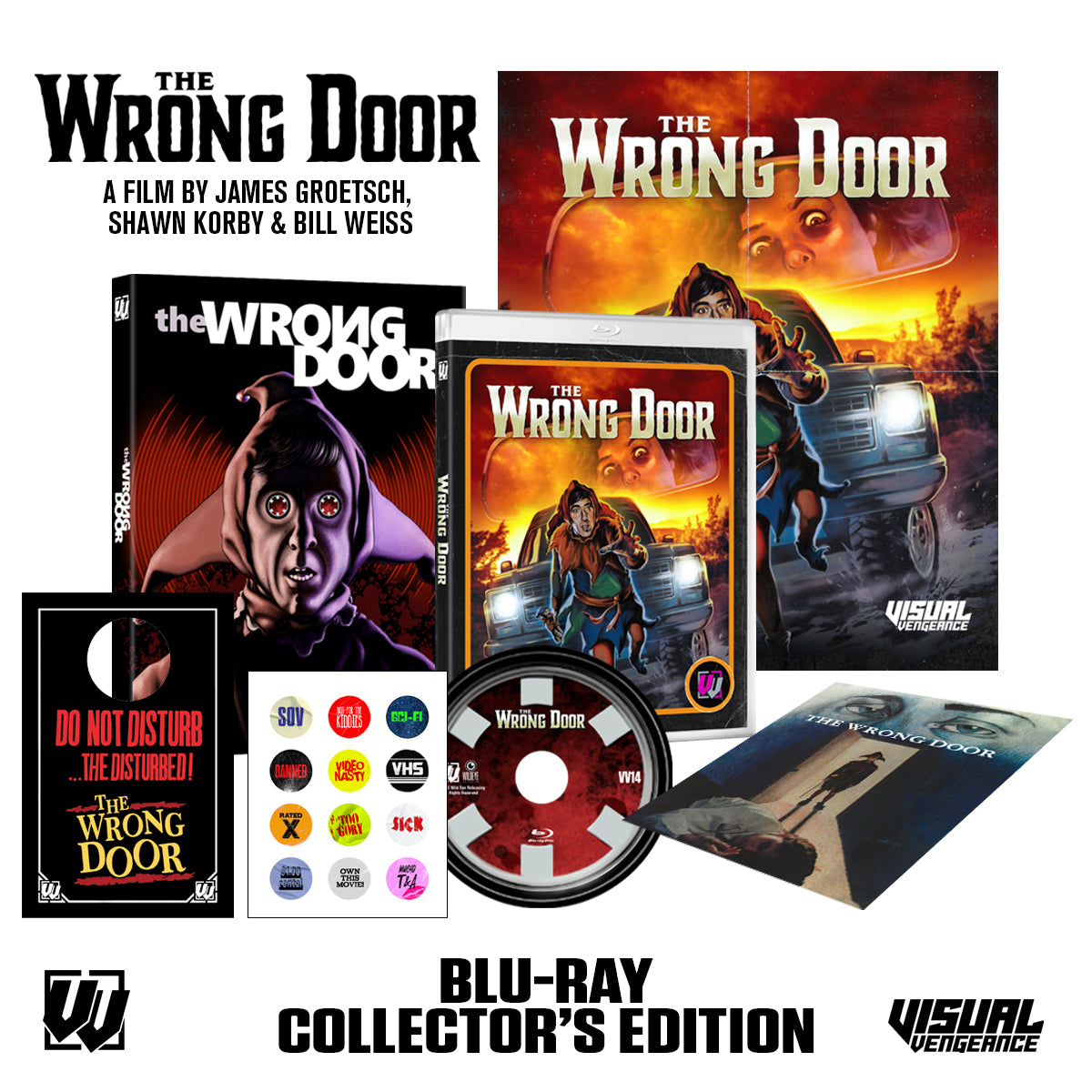 The Wrong Door (1990) LE Slipcover Collector's Edition - Blu-ray Region Free