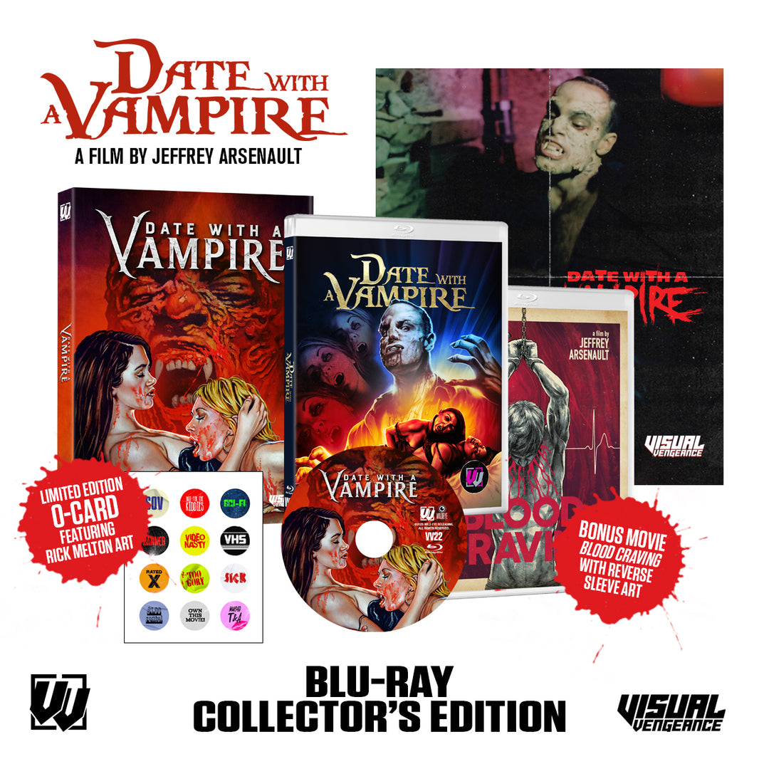 Date With A Vampire (2000) Collector's Edition Slipcover Visual ...