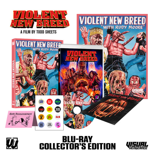 PRE-ORDER Violent New Breed (1997) Collector's Edition Visual Vengeance - Blu-ray Region Free