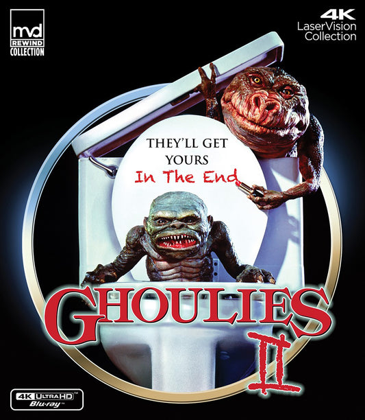 Ghoulies II (1987) MVD w/ Slipcover - 4K UHD / Blu-ray Region A