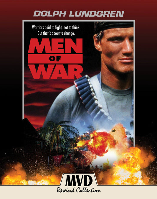 PRE-ORDER Men of War (1994) LE Slipcover MVD - Blu-ray Region Free