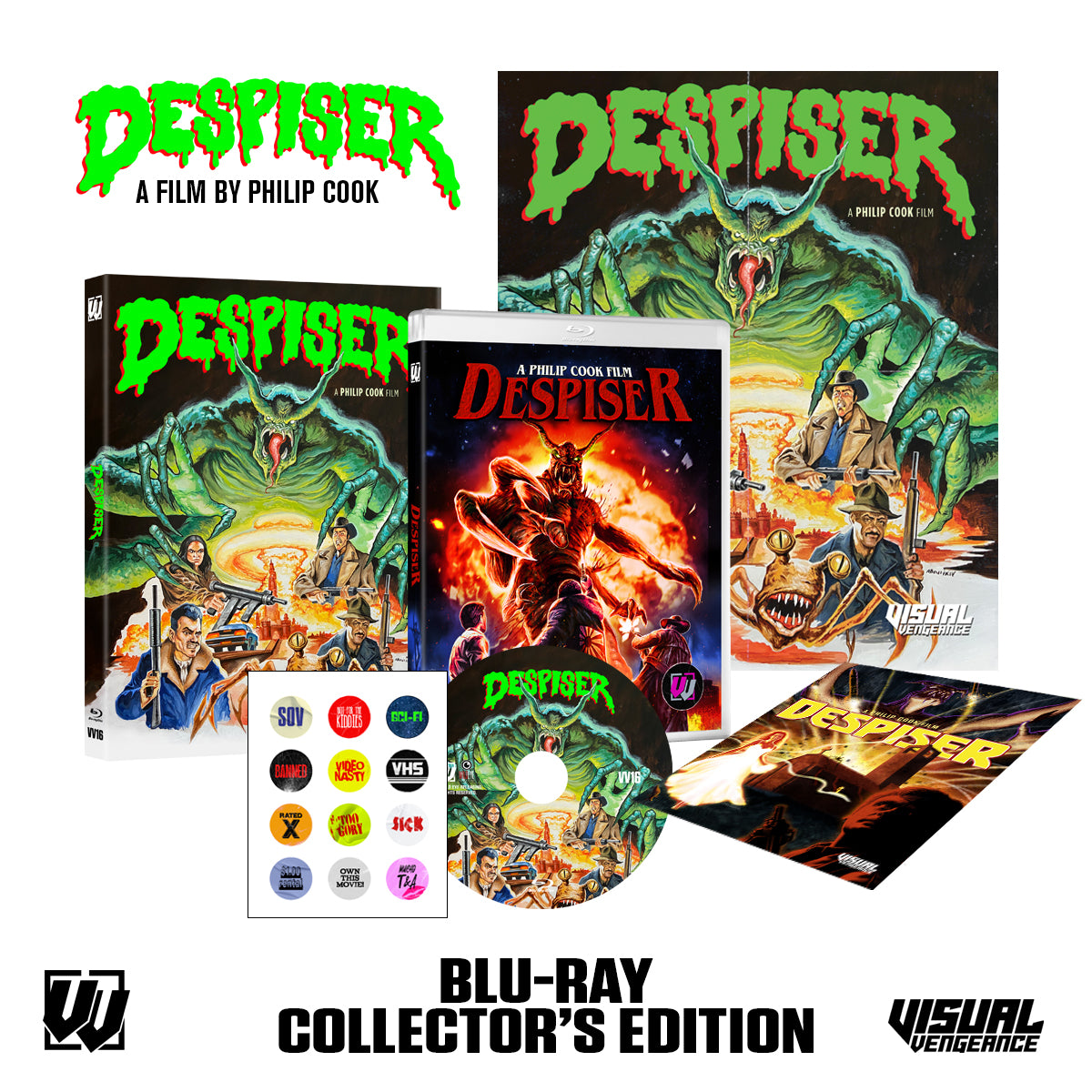 Despiser (2003) Visual Vengeace Collector's Edition - Blu-ray Region Free