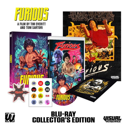 Furious (1984) Collector's Edition Visual Vengeance - Blu-ray Region Free