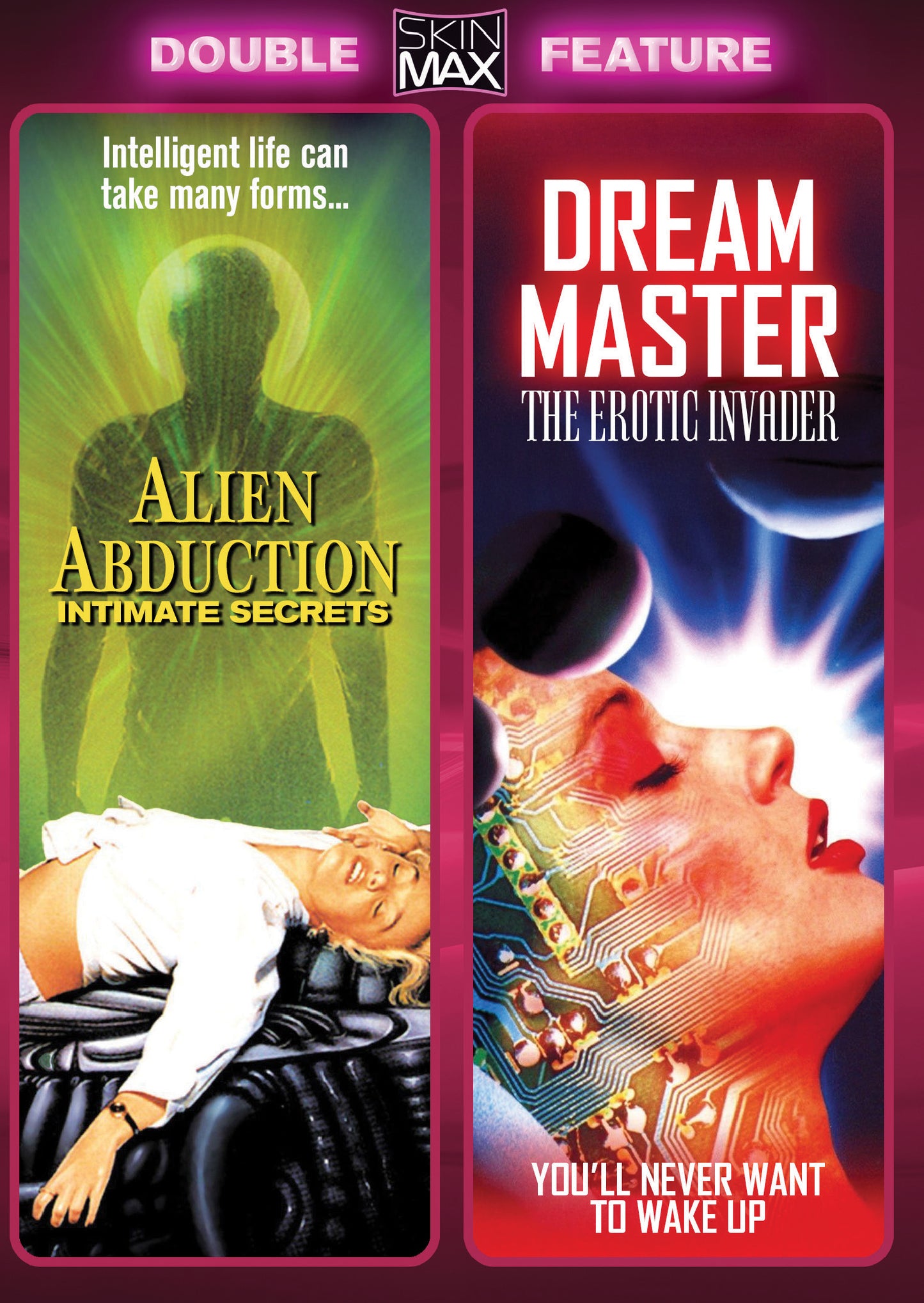 Alien Abduction: Intimate Secrets + Dream Master: The Erotic Invader [SkinMax Double Feature] DVD Region Free