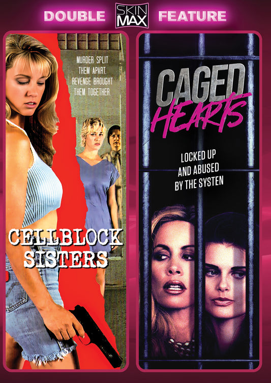 Cellblock Sisters + Caged Hearts [SkinMax Double Feature] DVD Region Free