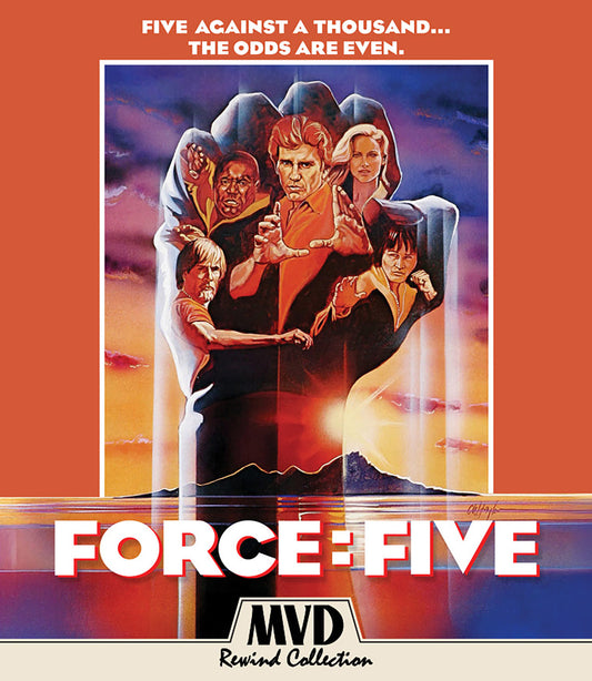 PRE-ORDER Force: Five (1981) Collector's Edition Slipcover MVD - Blu-ray