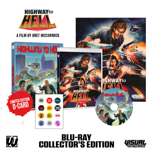 PRE-ORDER Highway to Hell (1990) Collector's Edition Visual Vengeance - Blu-ray Region Free