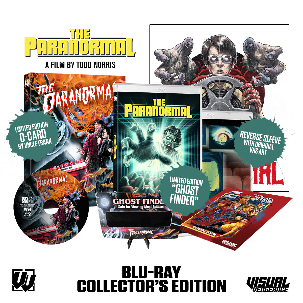 PRE-ORDER The Paranormal (1998) Collector's Edition Visual Vengeance - Blu-ray Region Free