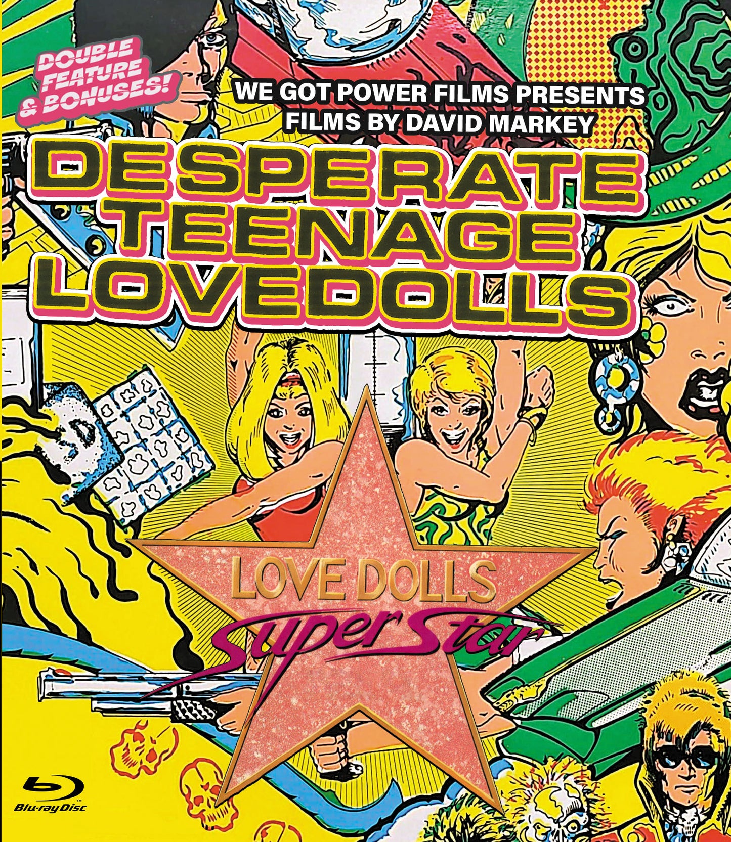 Desperate Teenage Lovedolls & Lovedolls Superstar - LE Slipcover MVD - Blu-ray
